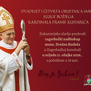 Obljetnica smrti sluge Božjega kardinala Franje Kuharića